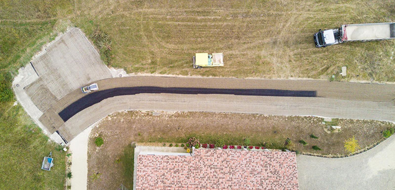 Chemin d'accès Gavarret-sur-Aulouste