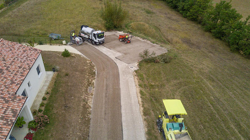 Travaux d'assainissement Gavarret-sur-Aulouste