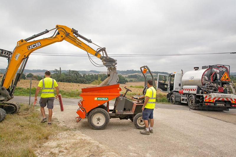 Travaux d'enrochement Gavarret-sur-Aulouste